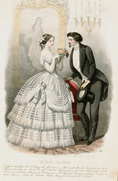 Les Modes Parisiennes, ca. 1850 von French School
